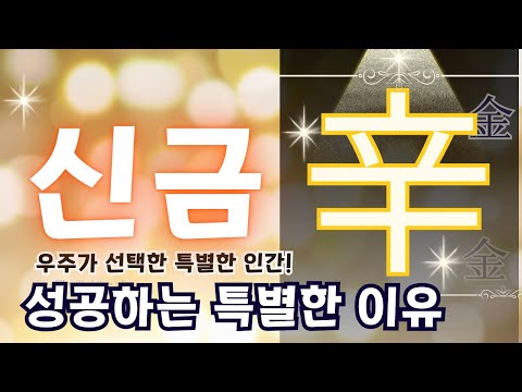 ✨ 내 사주[辛金] 신금! 성공비결-하늘이 내린 황금 DNA! 앞으로 3년이 전환점