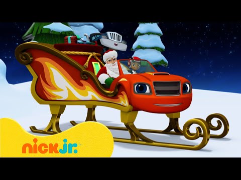 Вспыш и чудо-машинки | Вспыш и Эй-Джей встречают Санта-Клауса! | Nick Jr. Cyrillic