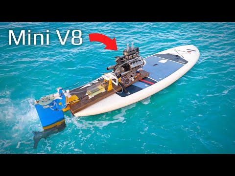 I Put a V8 Engine On My PaddleBoard