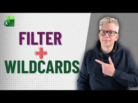 FILTER + Wildcards in Excel: The NEW and BETTER Techniques