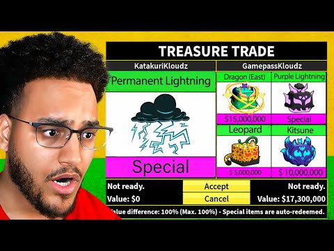 Trading New PERMANENT Fruits For 24 Hours (Blox Fruits)