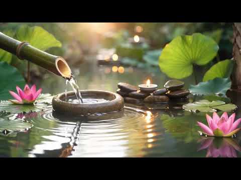 Bamboo Flowing Water Relaxation Music for Sleep, Spa & Stress Relief
