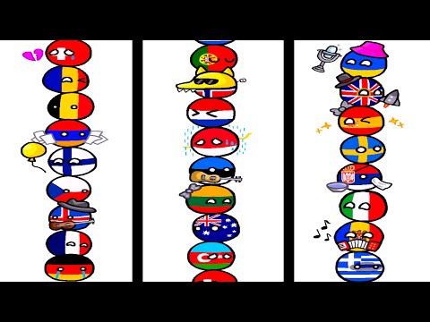 Who is the BEST in this Continent? (Countryballs)
