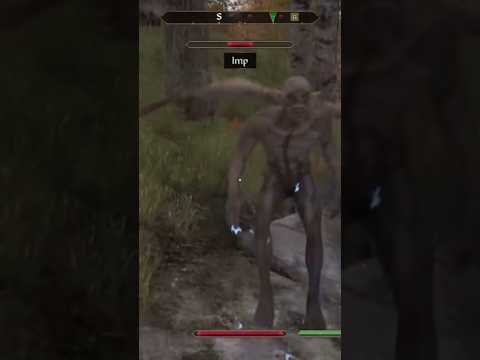 It's ABit Odd If You Ask Me 👀 #oblivion #remastered #playthrough #meme #imp #horse #bethesda #glitch