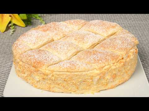 Der berühmte Apfel Napoleon Torte, der in ihrem Mund schmilzt! Jeder sucht nach diesem Rezept!