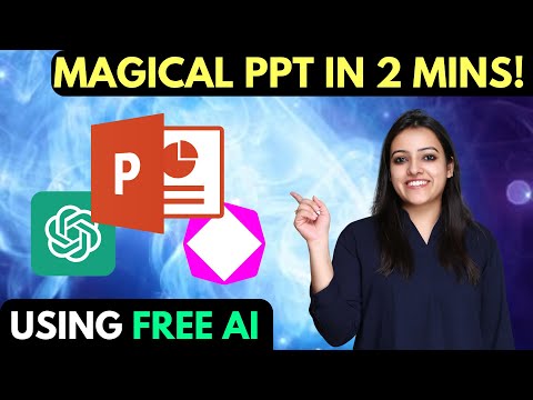 How to Create PPT using AI in Hindi |Free AI Tools| Use Tome AI to make PPT on mobile phone & laptop