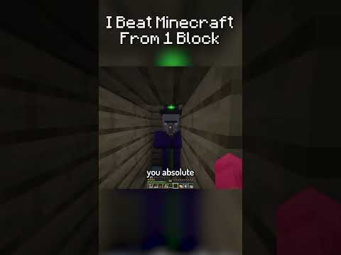Part 28. I Beat Minecraft From 1 Block
