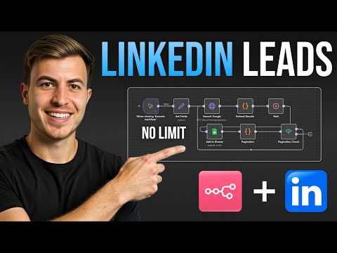 Scrape Unlimited LinkedIn Leads With n8n (No Paid APIs)
