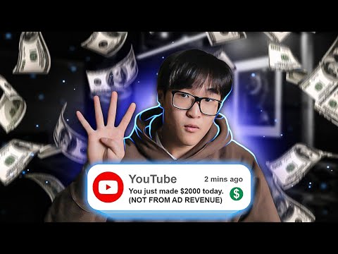 4 EASY Ways to Monetize Your YouTube Channel (WITHOUT AD REVENUE)