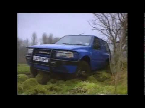 1991 Old Top Gear - Vauxhall Frontera