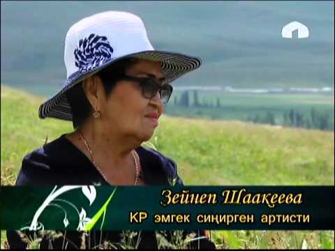 Бейне: КР эмгек сиңирген артисти Зейнеп Шакеева