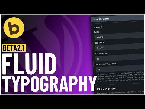 How to Master Fluid Typography in Bricks 2.1 – No More Guesswork!
