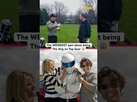 Ex-Stig on WEIRDEST part about being The Stig on Top Gear 😱 #topgear #thestig #formula1