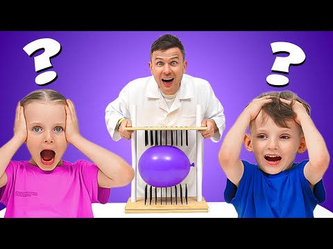 تجارب مع البالونات المتفجرة