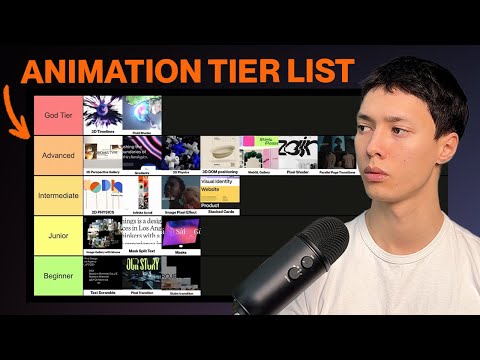 How Difficult Are These Web Animations?! (TIER LIST)