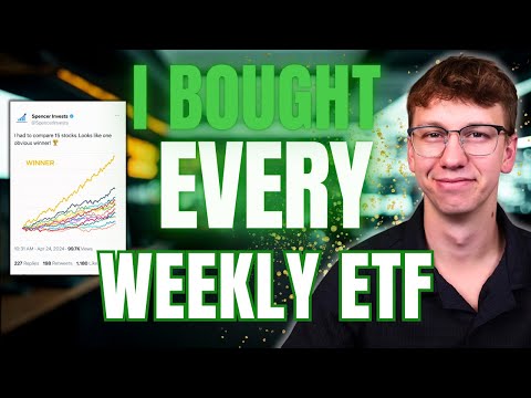 I Bought EVERY Weekly ETF! 1 WINNER & 1 LOSER!
