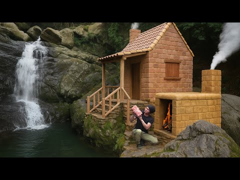 I Spent 120 Days Building a House to Survive in the Jungle | Full Video
