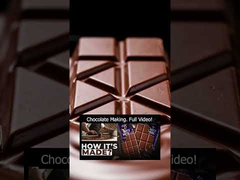 Chocolate make process #asmr #chocolate #shorts #ytshorts #asmrsounds #chocolateasmrsatisfying