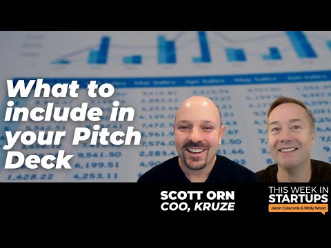 Financial info to include in your pitch deck | Startup Finance Basics w/ Kruze's Scott Orn | E1640
