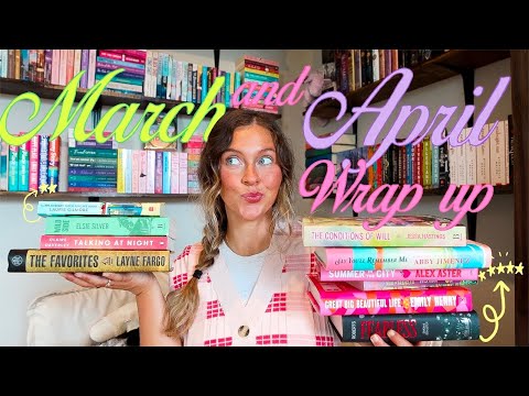 Every book I read in March + April 🪻🍀| 5 ⭐️ reads, disappointments, new faves and more !