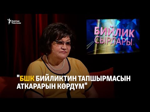 "БШК бийликтин тапшырмасын аткарарын көрдүм"