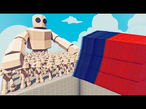 200x MARSHMALLOW + 1x GIANT vs EVERY GOD - Totally Accurate Battle Simulator TABS