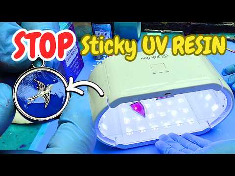 How to Fix These UV Resin Problems Before They Ruin Your Projects