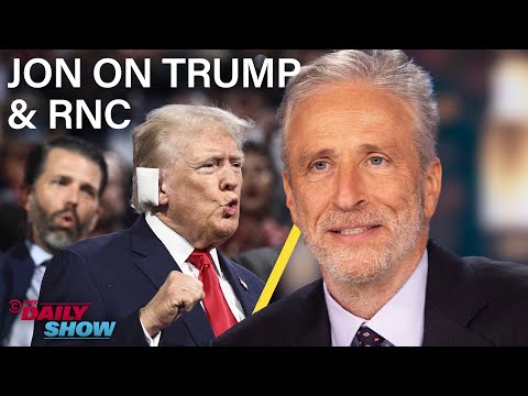 Jon Stewart Tackles the RNC and Trump Assassination Attempt | The Daily Show