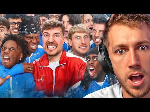 Miniminter Reacts To 50 YouTubers Fight For $1,000,000