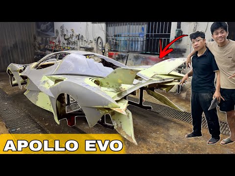 Build an Apollo Evo supercar at home | Special rear end finish