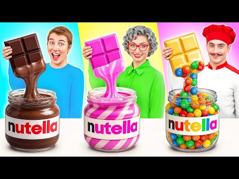 Tantangan Masakanku vs Nenek | Ide Makanan Lucu Super Hyper DO