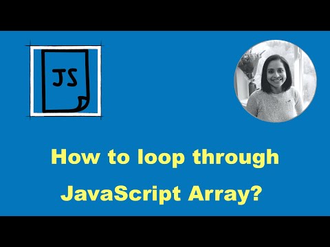 How to loop through an array in JavaScript?