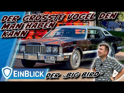 DONNERWETTER, so schön ist VERSCHWENDUNG! Ford Thunderbird "Big Bird" 1973 - Die fetten Jahre