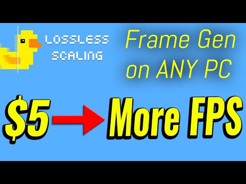 Loseless Scaling - How I use This POWERFUL $5 APP for more FPS on my Gaming PC