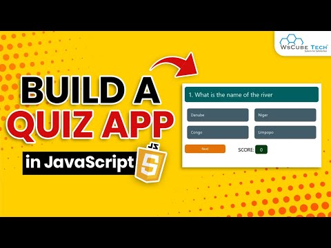 Quiz App JavaScript: Build A Quiz App With JavaScript in Hindi - JavaScript Project
