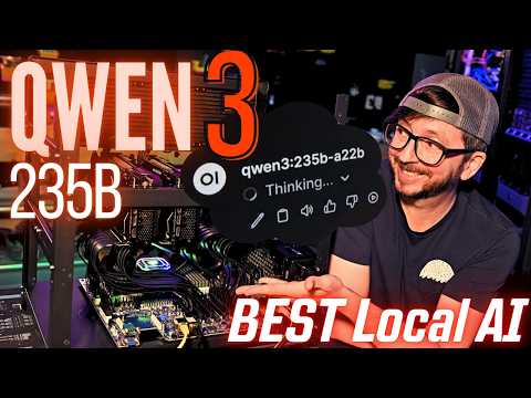 QWEN 3 235b BEST Local Ai Beats DEEPSEEK R1 671b