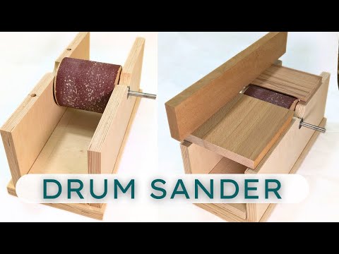 DIY Drum Sander with a Simple Drill: Two Complete Functions in One Tool!