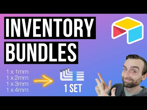 How to adjust your inventory when you sell a bundled product