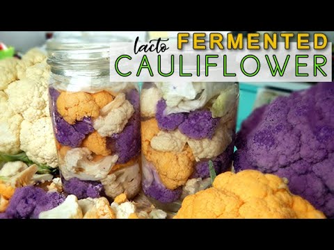 Lacto-FERMENTED CAULIFLOWER