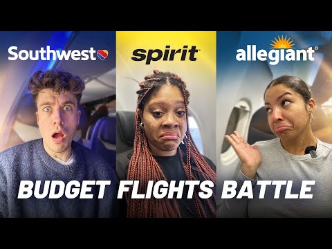 Best Low-Cost Airline in the US? Comparing Southwest/ Spirit/ Allegiant