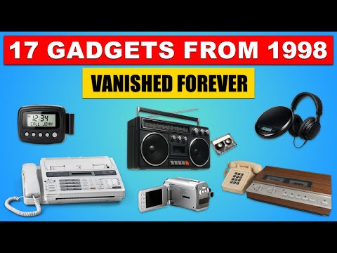 17 Gadgets From 1998 That VANISHED Forever