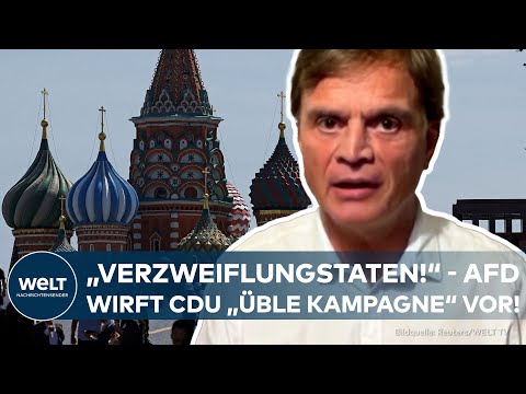SPIONAGEVORWÜRFE: AfD giftet gegen die CDU! Bernd Baumann: "Muss nur auf Umfrageergebnisse sehen!"