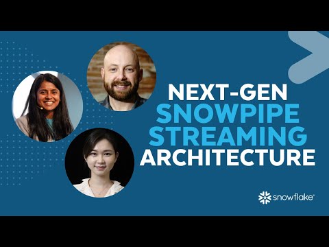 [LIVE] Next-Gen Snowpipe Streaming: Instant Data for Real-Time Analytics
