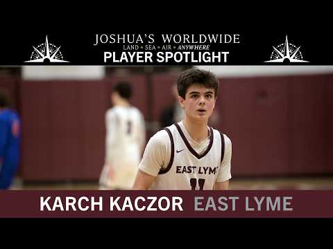 East Lyme's Karch Kaczor is a steady leader