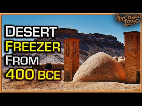 The Genius Design of the Ancient Persian Yakhchal | 2500 Year Old Freezers in the Deserts of Iran
