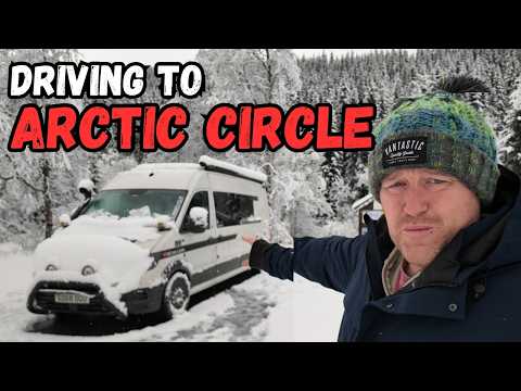 Driving To The ARCTIC CIRCLE in a DIY Campervan 