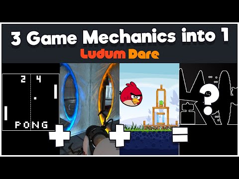I Combined Pong, Portal, and Angry Birds into 1 Game - Ludum Dare 49 Devlog