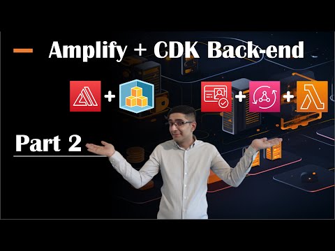 Part 2: Amplify Next.js + CDK TypeScript [2024] Appsync GraphQL, Cognito