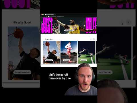 Create buttery smooth carousels like Nike with pure CSS