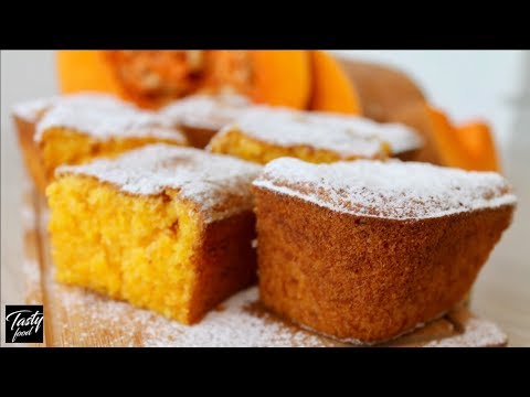 Very Tender and Fragrant Pumpkin Cake | EASY BAKING